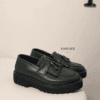 Kiltie Fringe Lug Loafer – Loafers by FAWOYE, view 4