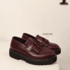 Kiltie Fringe Lug Loafer – Loafers by FAWOYE, view 5