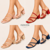 Strappy Block Heel Mule – Heels by FAWOYE, view 6