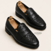 Woven Penny Loafer – Loafers by FAWOYE, view 4