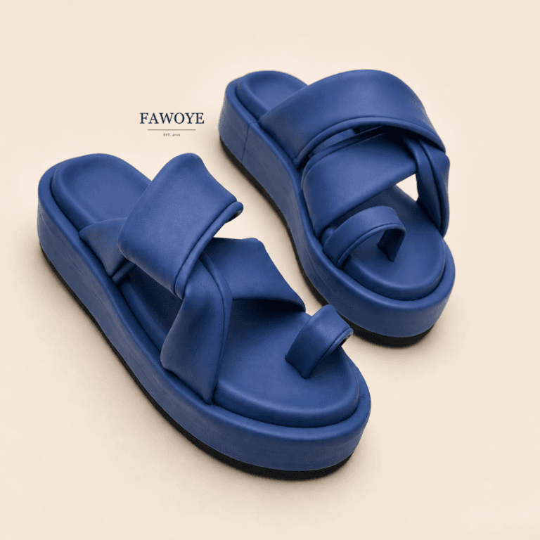 Toe Loop Platform Slide – Slides by FAWOYE, view 5