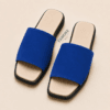 Suede Wide Band Slide – Slides by FAWOYE, view 2