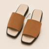 Suede Wide Band Slide – Slides by FAWOYE, view 3