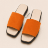 Suede Wide Band Slide – Slides by FAWOYE, view 4