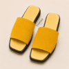 Suede Wide Band Slide – Slides by FAWOYE, view 5