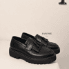 Kiltie Fringe Lug Loafer – Loafers by FAWOYE, view 2