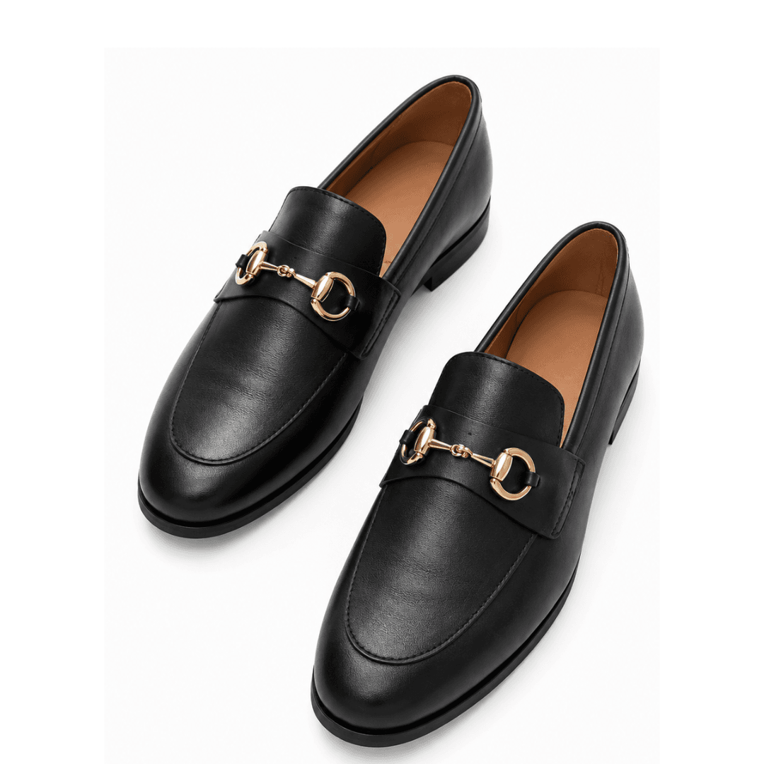 FAWOYE men's leather skin loafer