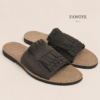 Tassel Slide — FAWOYE handmade leather shoes