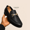 Horsebit-style with crocodile leather — FAWOYE handmade leather shoes