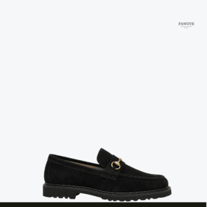 Horsebit Suede Loafers — FAWOYE handmade leather shoes