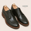 Leather Laced-Up Oxford — FAWOYE handmade leather shoes