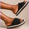 Blue Denim Cross Over — FAWOYE handmade leather shoes