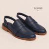 Sling back Half-Shoe — FAWOYE handmade leather shoes