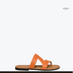 Z-Strap Slide — FAWOYE handmade leather shoes