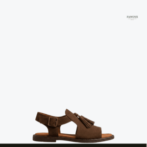 Tassel Fisherman Sandal — FAWOYE handmade leather shoes