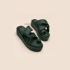 Crisscross One-Toe Platform — FAWOYE handmade leather shoes