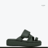 Crisscross One-Toe Platform — FAWOYE handmade leather shoes