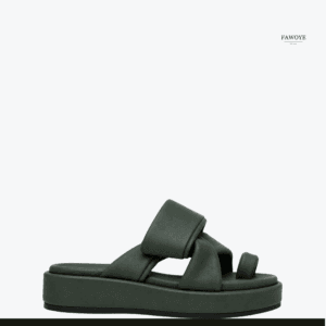 Crisscross One-Toe Platform — FAWOYE handmade leather shoes