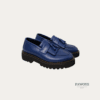 Leather tassel loafer — FAWOYE handmade leather shoes