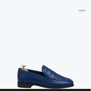 Woven Penny Loafer — FAWOYE handmade leather shoes