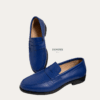 leather skin venetian loafers — FAWOYE handmade leather shoes