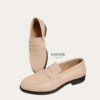 leather skin venetian loafers — FAWOYE handmade leather shoes