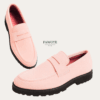 Suede Penny Loafer — FAWOYE handmade leather shoes