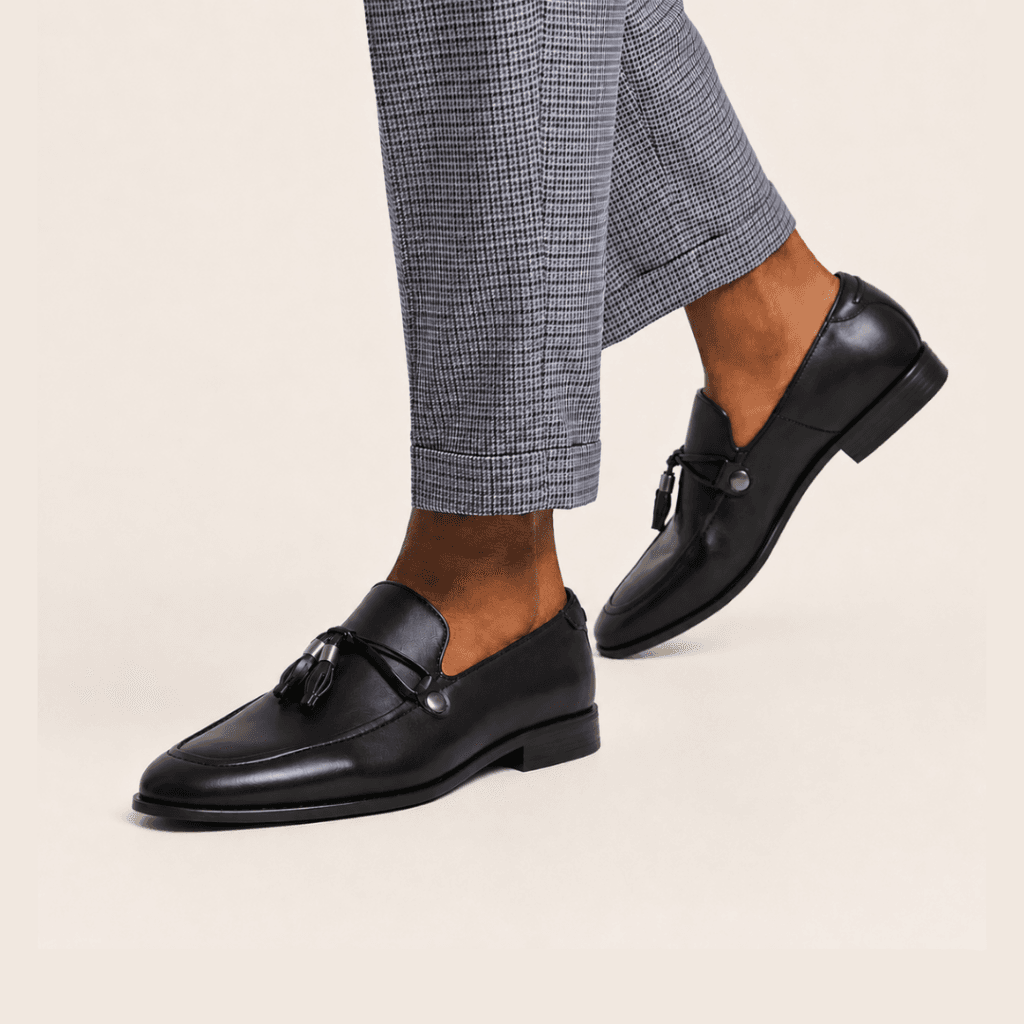 Classic Tassel Loafer — FAWOYE handmade leather shoes