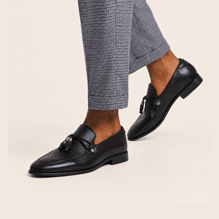 Classic Tassel Loafer — FAWOYE handmade leather shoes