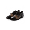Two Toned Monkstrap — FAWOYE handmade leather shoes