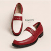 Two-Toned Penny Loafer — FAWOYE handmade leather shoes