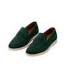 Casual Suede Penny Loafer — FAWOYE handmade leather shoes