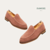 Suede Loafer — FAWOYE handmade leather shoes
