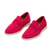 Casual Suede Penny Loafer — FAWOYE handmade leather shoes