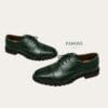 Textured Cap-toe Oxford — FAWOYE handmade leather shoes